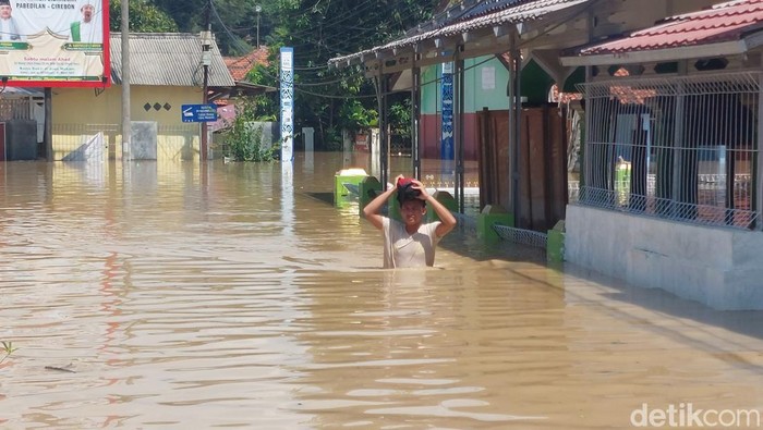 Banjir di Cirebon Timur.