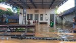 Banjir Setinggi 1 Meter Rendam Desa Kademangan di Jombang
