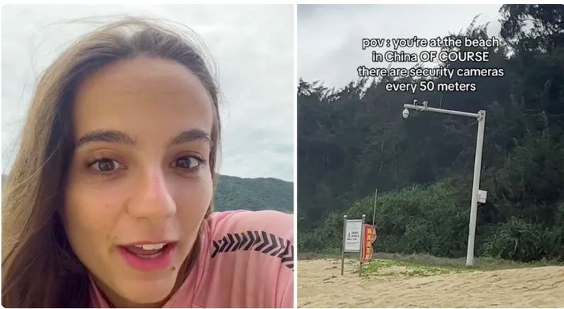 CCTV di pantai China
