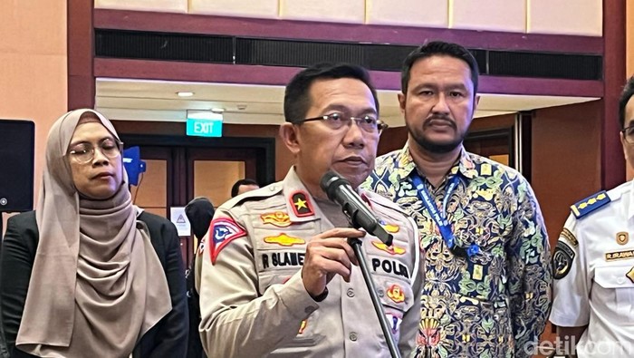 Direktur Penegakan Hukum Korlantas Polri Brigjen Raden Slamet Santoso (Ondang/detikcom).