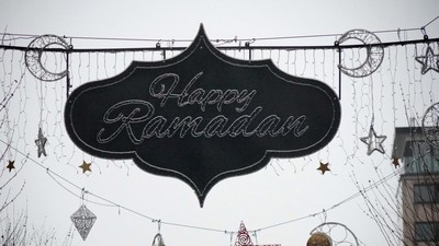 Hiasan Sambut Ramadan Hiasi Frankfurt Jerman