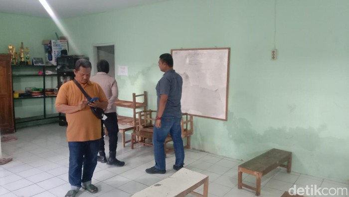 Lokasi yang diduga menjadi tempat bullying siswa  SD di Indramayu.