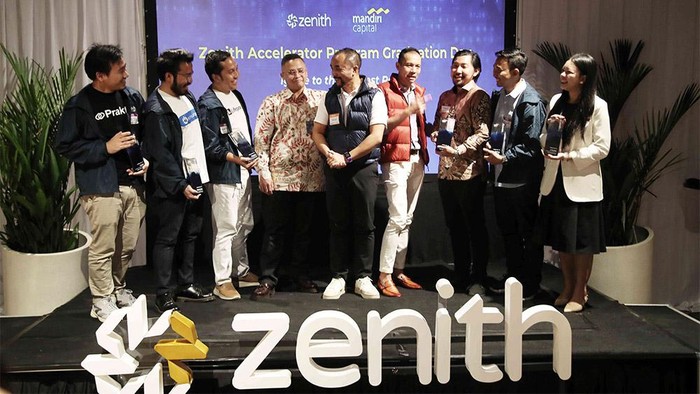 PT Mandiri Capital Indonesia (MCI) menggelar acara puncak Zenith Graduation Day sebagai penutup dari serangkaian program Zenith Accelerator Batch Pertama.
