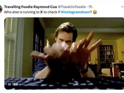 Meme Kocak Facebook dan Instagram Down Ngadu ke X