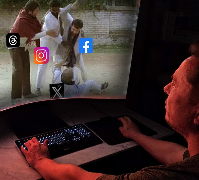 Meme Facebook dan Instagram Down