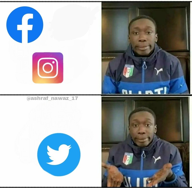 Meme Facebook dan Instagram Down