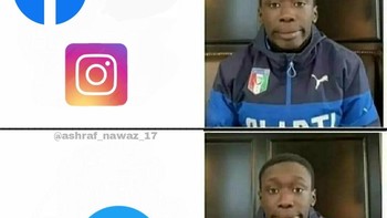 Tuh kan di suruh main di Twitter... Foto: Twitter