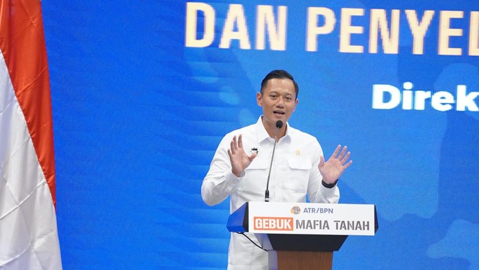 Menteri ATR/Kepala BPN, Agus Harimurti Yudhoyono (AHY).