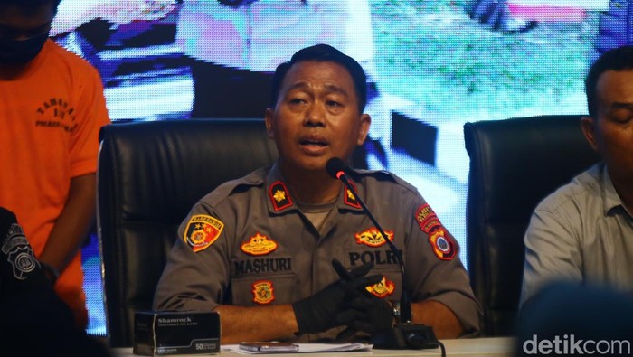 Kapolsek Ngaglik Kompol Muchamad Mashuri saat rilis kasus di Mapolresta Sleman, Rabu (6/3/2024).