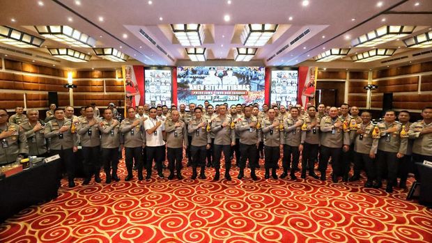 Polresta Banyuwangi jadi tuan rumah Anev Sitkamtibmas