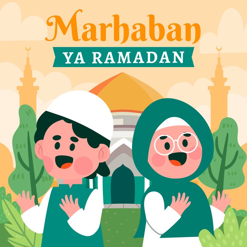 20+ Poster Ramadhan 2024 Anak SDTK, Desainnya Cantik dan Lucu!