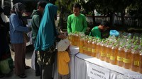 Pemerintah Kota Bekasi bekerja sama dengan Bulog kembali menggelar Gerakan Pangan Murah.