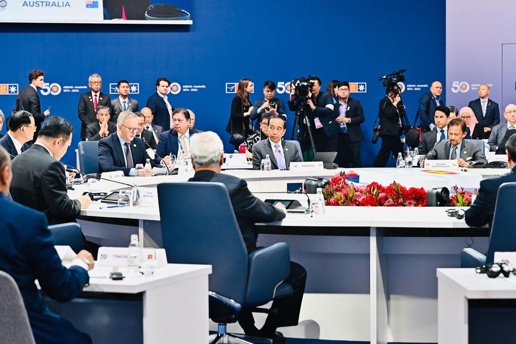 Presiden Jokowi di KTT ASEAN