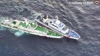 Penjaga pantai China mengatakan pada hari Selasa bahwa mereka mengambil tindakan pengendalian terhadap kapal-kapal Filipina yang secara ilegal menyusup ke perairan yang berdekatan dengan Second Thomas Shoal, yang merupakan pulau atol yang disengketakan di Laut China Selatan.