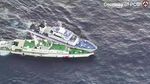 Tegang! Penampakan Kapal China-Filipina Tabrakan di Laut China Selatan