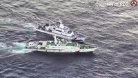 Filipina pada Selasa (5/3) menuduh penjaga pantai China melakukan manuver berbahaya yang menyebabkan tabrakan antara kapal penjaga pantainya dan kapal China selama misi pasokan pasukan Filipina di Laut China Selatan.
