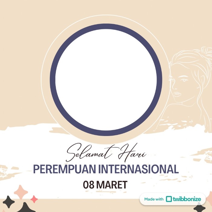 Twibbon Hari Perempuan Internasional 2024