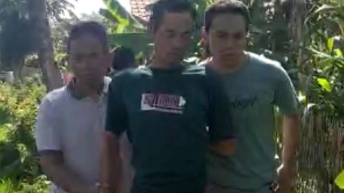 Usup saat ditangkap polisi