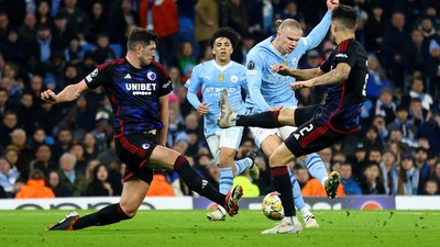Aksi Man City Bantai Copenhagen, Kunci Tiket Perempatfinal Liga Champions