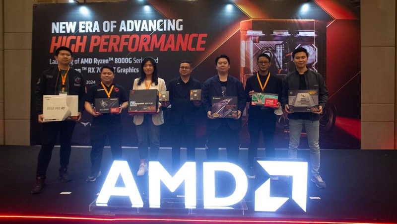 AMD Luncurkan Prosesor dan GPU Desktop Generasi Terbaru Ryzen 8000G Series-RX 7600XT
