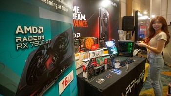 Dalam acara yang sama, AMD Indonesia juga memperkenalkan AMD Radeon™ RX 7600 XT, kartu grafis berperforma tinggi dan kaya fitur yang dirancang untuk mendukung game-game berat dan aplikasi pembuatan konten.