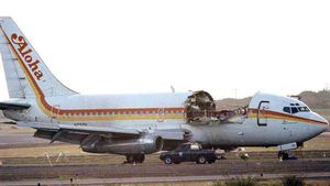 Potret Mengerikan Pesawat Boeing 737 Aloha Airlines, Badannya Bolong