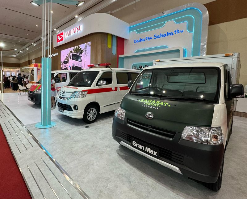 Booth Daihatsu di GIICOMVEC 2024