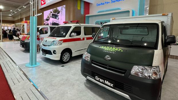 Booth Daihatsu di GIICOMVEC 2024 Foto: Dok. Astra Daihatsu Motor (ADM)