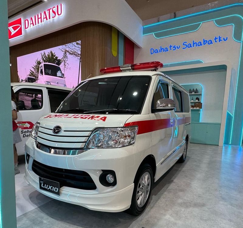 Booth Daihatsu di GIICOMVEC 2024 Foto: Dok. Astra Daihatsu Motor (ADM)