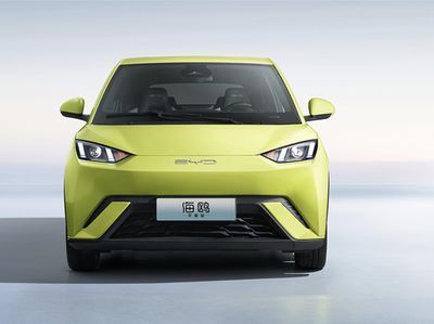 Foto BYD Dolphin Mini yang Terdaftar di RI