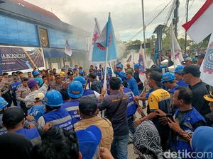 Duduk Perkara Buruh Geram ke Bea Cukai Samarinda hingga Demo Berakhir Ricuh
