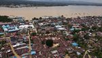 Foto Udara Dampak Banjir Bandang di Kendari