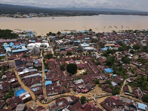 Banjir Terjang 6 Kecamatan di Kendari, 715 Rumah Terendam-1 Orang Tewas