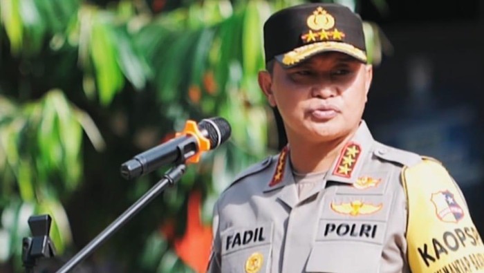 Kabaharkam Polri Komjen Fadil Imran berkunjung ke Polres Maros, Kamis (7/3/2024). Kehadiran Komjen Fadil disambut Kapolda Sulawesi Selatan Irjen Andi Rian.