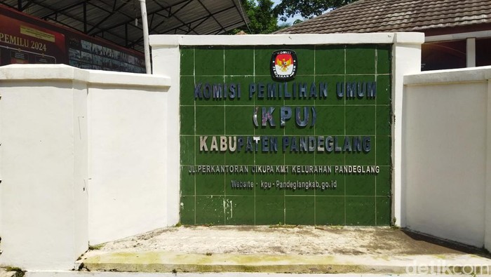 Kantor KPU Pandeglang. (Dok Aris Rivaldo/detikcom).
