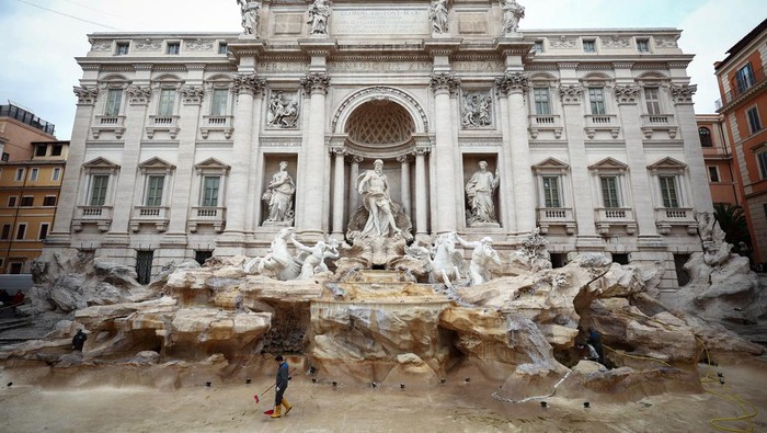Kemana Larinya Koin-koin di Air Mancur Trevi Italia? Kemana Larinya Koin-koin di Air Mancur Trevi Italia?