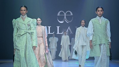 8 Koleksi Ellaya, Brand Lokal Rilis Baju Lebaran 2024 Tema Flowery Retro