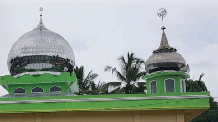 Masjid Al Huda Kaiely sebelum kehilangan emas 2,6 Kg