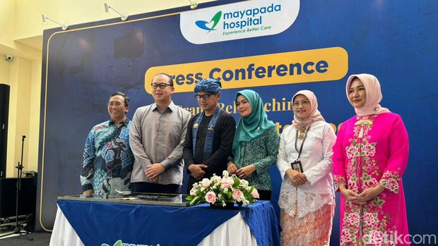 Grand Relaunching Mayapada Hospital Bogor, Kamis (7/3/2024).