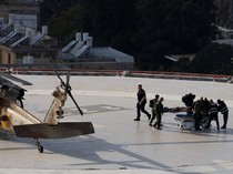 Momen Helikopter Israel Evakuasi Tentara Korban Perang di Gaza