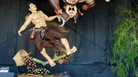 Ogoh-ogoh Bhuta Enjek Pupu karya ST Putra Tunggal, Banjar Belulang, Desa Kapal, Mengwi, Badung. Kelompok pemuda itu menggunakan bahan-bahan alami untuk membuat ogoh-ogoh dengan karakter bhuta kala yang terbang dan mengejutkan petani itu. Misalkan, sayap bhuta kala dibuat menggunakan daun pisang kering. Namun, ST Putra Tunggal juga menyisipkan tiga mesin di ogoh-ogoh tersebut sehingga kepala dan sayap bhuta kala itu bisa bergerak. 