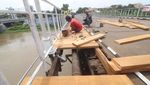 Perawatan Jembatan Lama Kediri yang Berusia 155 Tahun