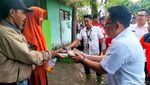 Momen Pj Gubernur Jatim dan Pj Wali Kota Mojokerto Tinjau Banjir