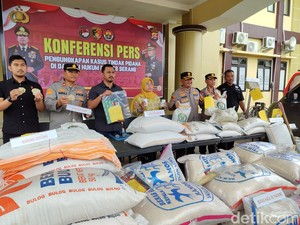 Pengoplos Beras Berjamur Jadi Premium di Serang Raup Untung Rp 723 Juta