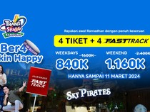 Ada Promo Long Weekend Trans Studio Bandung, Banyak Wahana Seru di Sini!