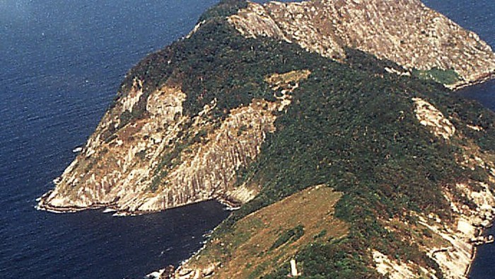 Ilha da Queimada Grande di Brasil.