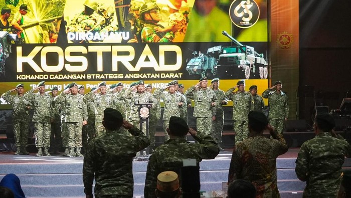 Puncak peringatan HUT ke-63 Kostrad (dok istimewa)