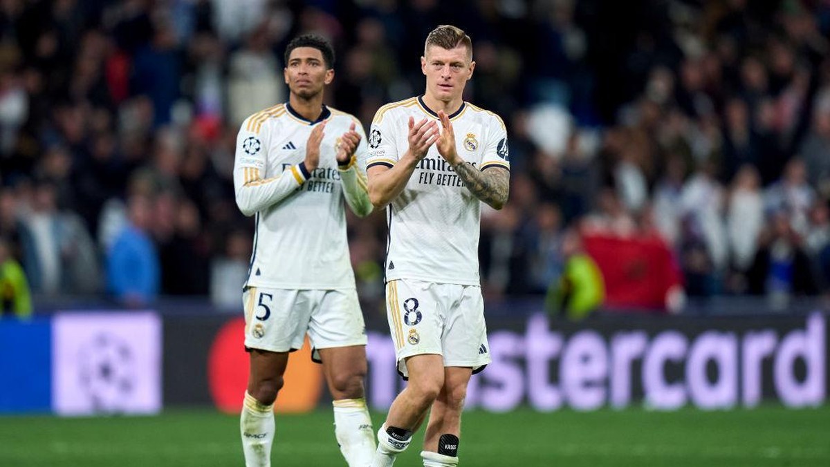 Real Madrid pantas dicemooh fans karena tampil buruk menghadapi RB Leipzig (Getty Images/Diego Souto)