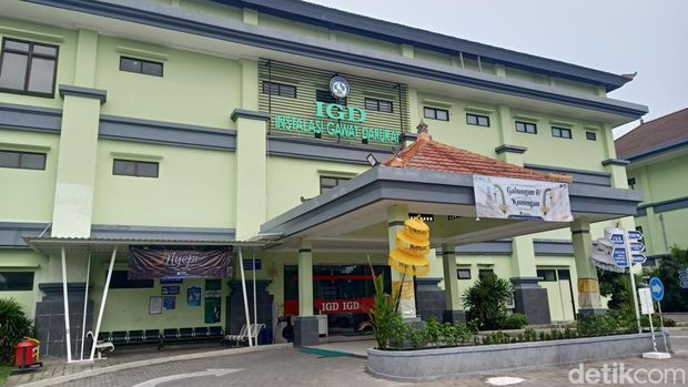 RSU Negara di Kelurahan Baler Bale Agung, Kecamatan Negara, Kabupaten Jembrana, Kamis (7/3/2024). (I Putu Adi Budiastrawan/detikBali)