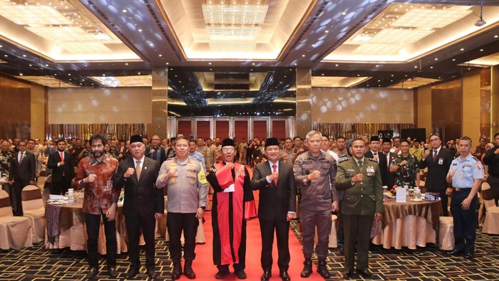 Sidang Pleno Penyampaian Laporan Tahunan PT Medan Tahun 2023. )Dok. Diskominfo Sumut)